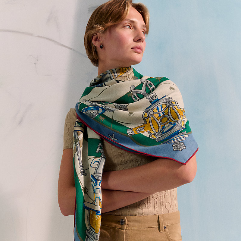 カレジェアン カシミアシルク 《コーラス・ステラルム》 - グリーン